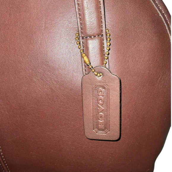 Coach Vintage Asheville Bowler Dome Bag Brown. Made in the United States - Picture 9 of 15